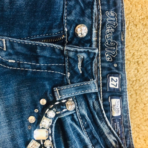 Miss me Jeans size 27X33 - Picture 5 of 8